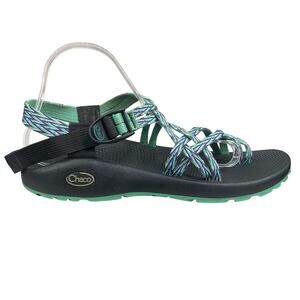 Chaco Women’s ZX/2 Classic Green Black Hiking Trail Sandal Size US 10
